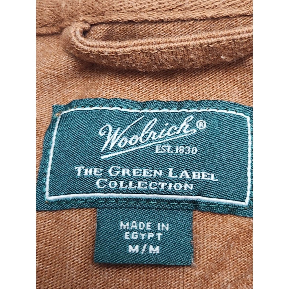 Woolrich Men's Long Sleeve Pocket Tee Green Label Collection Sz M #Normcore - Picture 5 of 6